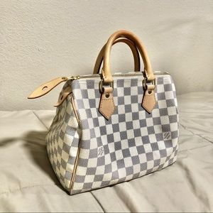 Louis Vuitton Speedy 25 Damier Azur